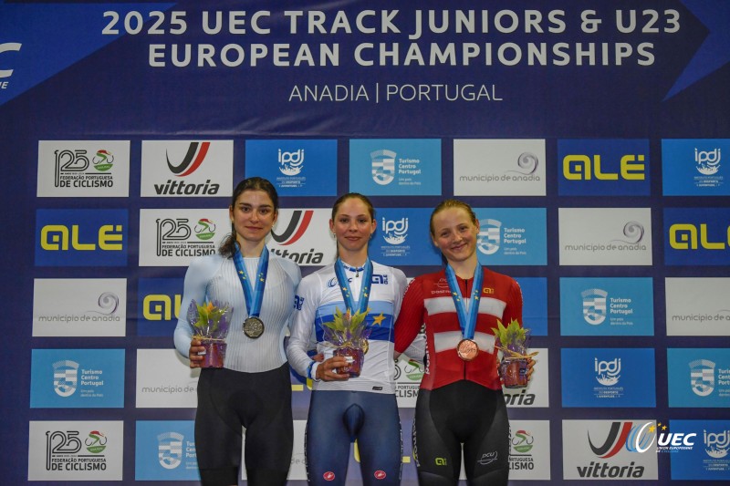 UEC TRACK JUNIORS & U23 EUROPEAN CHAMPIONSHIPS 2025 - Anadia (Portugal) -  - 19/07/2025 -  - photo Tommaso Pelagalli/SprintCyclingAgency?2025